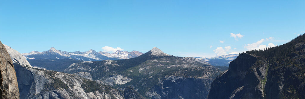 Distant mountains