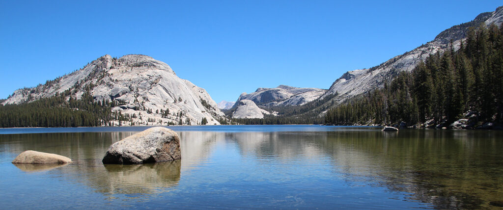 Lake with Mountains