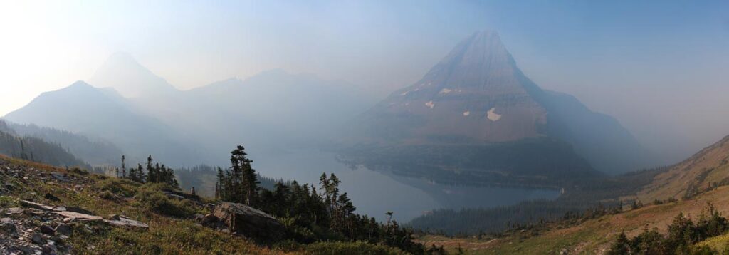 foggy mountains