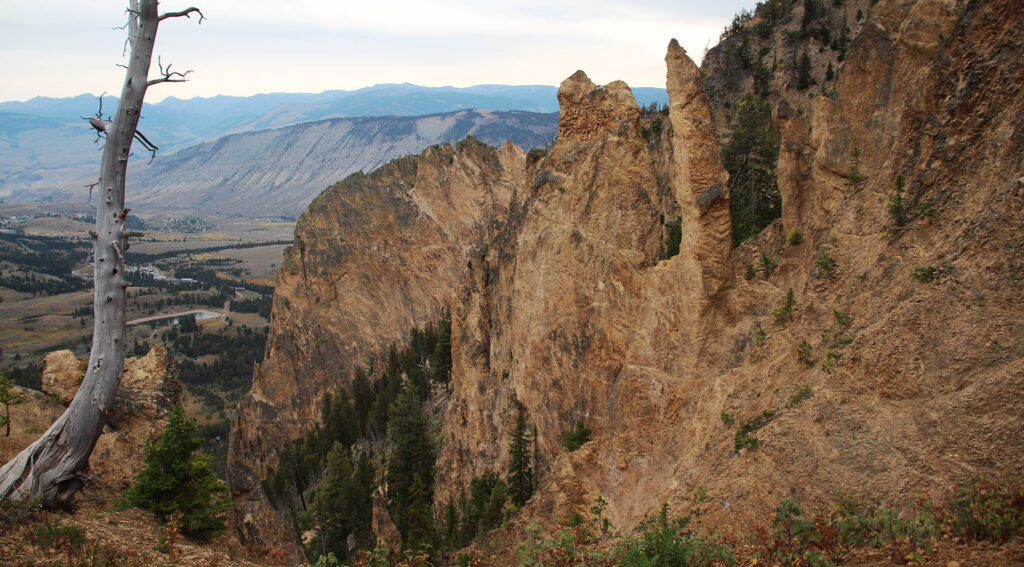 jagged mountains