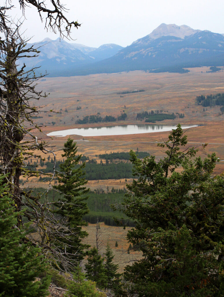 distant mountains