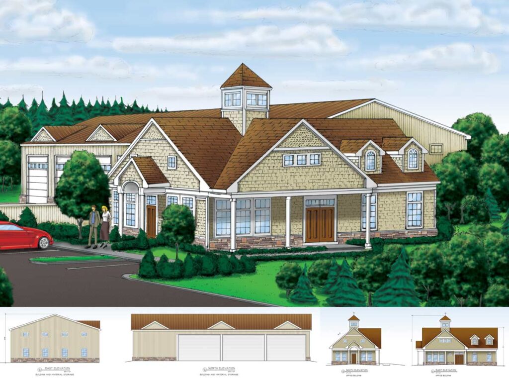 Architectural rendering