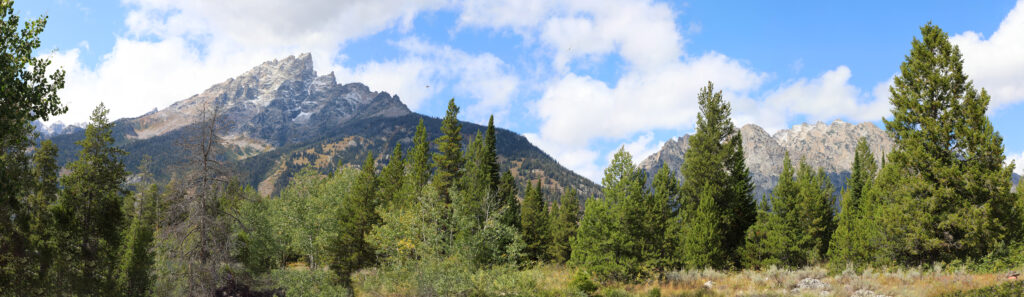 panorama of mount