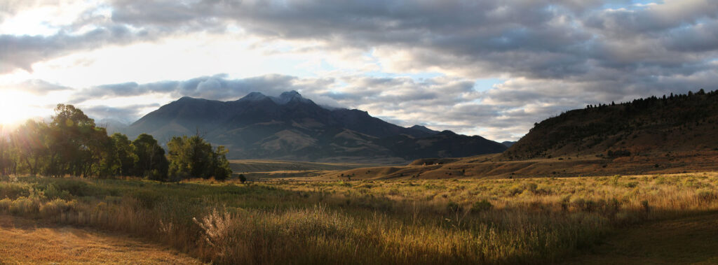 sunrise over mountain