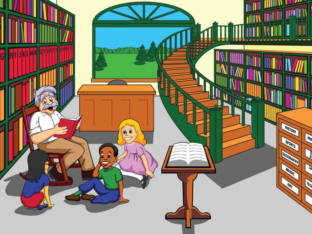 cartoon library