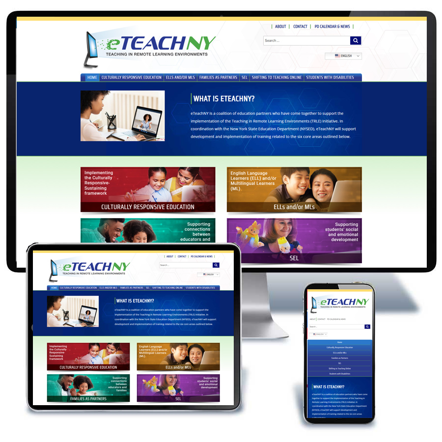 E-Teach NY website