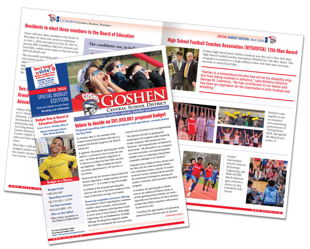 Goshen CSD newsletter